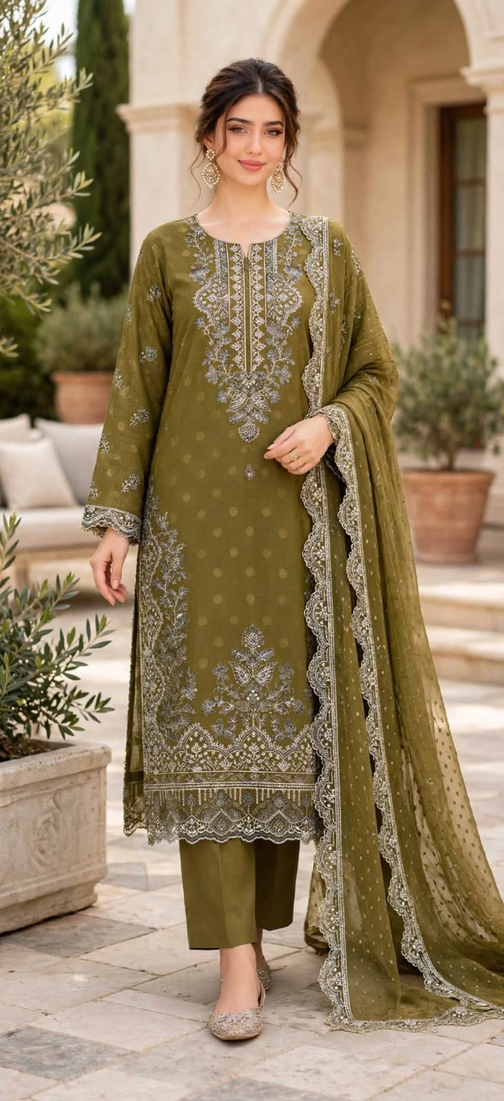 Emroz Chamki Winter Embroidered 3-Piece